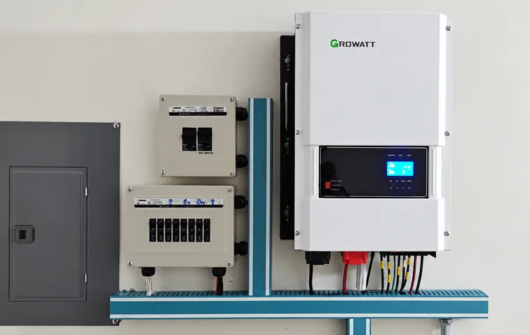 Sistema solar híbrido con inversores y baterías de respaldo Growatt